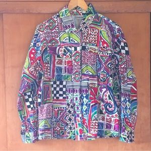 Colorful Chicos Cotton Jacket